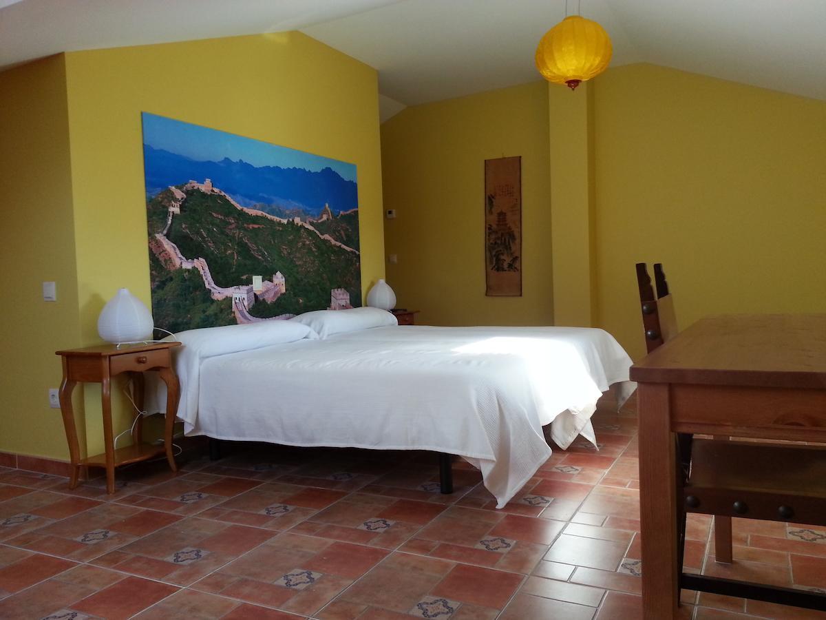 Hotel Rural La Casa Del Tio Telesforo Трескасас Номер фото